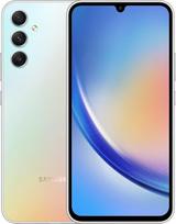 „Samsung Galaxy A34 5G“, dviguba kamera, 256GB, 8GB RAM, „Awesome Silver“