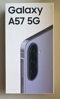 „Samsung Galaxy A57 5G“ 256GB, 8GB RAM, 5 000 mAh baterija, AI mobilusis telefonas, „Android 16“ išmanusis telefonas be SIM-bloavimo, be gamintojo logotipo (violetinis)