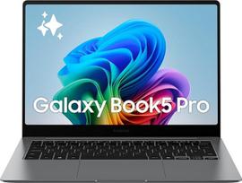 „Samsung Galaxy Book5 Pro 14“ su „Intel Core Ultra 7“ procesoriumi, 16GB RAM, 512GB SSD, pilkos spalvos