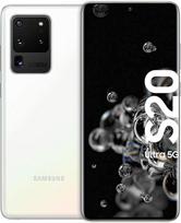 „Samsung Galaxy S20 Ultra 5G“ išmanusis telefonas be sutarties, 108 MP kamera, 6,9 colio „Super AMOLED“ ekranas, hibridinė SIM kortelė, „Android“ 10–13 – vokiška versija (128GB, balta)