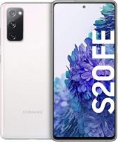 „Samsung Galaxy S20 FE“, „Android“ išmanusis telefonas be SIM kortelės, 6,5 colio „Super AMOLED“ ekranas, 4500 mAh baterija, 256GB / 8GB RAM, išmanusis telefonas „Cloud White“ spalvos