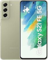 „Samsung Galaxy S21 FE 5G“, „Android“ išmanusis telefonas, 6,4 colio „Dynamic AMOLED“ ekranas, 4500 mAh baterija, 128GB / 6GB RAM, mobilusis telefonas alyvuogių spalvos