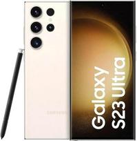 „Samsung Galaxy S23 Ultra“ (S918) su dviem 5G ryšio moduliais, 256GB, 8GB RAM (kreminė) balta