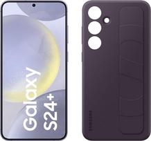 „Samsung Galaxy S24+“ AI išmanusis telefonas, 12GB RAM, 256GB atminties, kobaltinė violetinė spalva, 3 metų gamintojo garantija + „Standing Grip“ dėklas, tamsiai violetinės spalvos