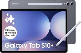„Samsung Galaxy Tab S10+“ planšetinis kompiuteris su dirbtiniu intelektu, „Android“ planšetinis kompiuteris, 12GB RAM, 256GB atminties, AMOLED ekranas, atspindžių mažinanti danga, komplektuojamas su „S Pen“, 5G, „Moonstone Grey“ spalvos