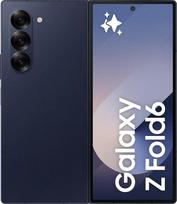 „Samsung Galaxy Z Fold6“ AI išmanusis telefonas, mobilusis telefonas be SIM-blokavimo ir be sutarties, 256GB atminties, 50 MP kamera, didelis ekranas, ilgas baterijos veikimo laikas, tamsiai mėlynos spalvos