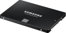 „Samsung“ MZ-76E500B / „EU 860 EVO“ 500GB SATA 2,5 colio vidinis SSD, juodos spalvos