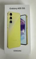 „Samsung“ SM-A556B „Galaxy A55 5G“ su dviem SIM kortelėmis, 8GB, 256GB, „Awesome Lemon“ ES... [italų, vengrų, lenkų, rumunų, Austrijos ir Šveicarijos versijos]
