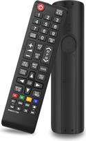 „Samsung“ televizoriaus nuotolinio valdymo pultas – „Samsung“ universalus televizoriaus nuotolinio valdymo pultas, suderinamas su „Smart TV“, LCD, LED, HD, UHD ir QLED televizoriais, tinka visiems modeliams, patvarus korpusas, greitai reaguojantys mygtuka