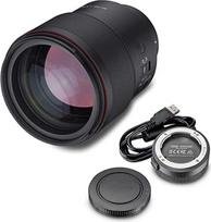 „Samyang AF 135 mm F1.8 FE“ skirtas „Sony E“ + „Samyang Lens Station“ – automatinio fokusavimo teleobjektyvas, skirtas pilno formato ir APS-C jutikliams, šviesus fiksuoto židinio nuotolio objektyvas, skirtas „Sony“ fotoaparatams su „E“ jungtimi + doko sto