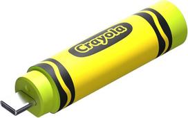 „SANDISK Crayola“ USB-C atmintinė, 64GB (skaitymo greitis iki 300MB/s, USB 3.2 Gen 1, „SANDISK“ programa, skirta išmaniesiems telefonams, planšetiniams kompiuteriams arba kompiuteriams su atitinkamu prievadu), „Electric Lime“ spalva