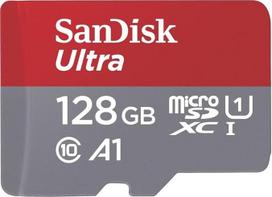 „SanDisk“ 128GB „Ultra“ microSDXC kortelė, 140MB/s, su SD adapteriu