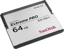„SanDisk“ 64GB „Extreme Pro“ CFast 2.0 atminties kortelė