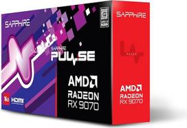 „Sapphire Pulse Radeon RX 9070“ AMD 16GB GDDR6 vaizdo plokštė 16 384MB SAPPHIRE PULSE OC GB Vaizdo plokščių kategorija: Žaidimams skirta aukščiausios klasės vaizdo plokštė Serija: Modelis: RADEON Vaizdo plokštės atminties talpa: Sąsaja