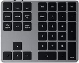 „SATECHI“ „Bluetooth“ skaitmeninė klaviatūra su 34 klavišais, „Space Grey“ spalvos