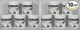 „SCHMAND WEG“ stiklo valiklis, 5 skardinės po 140 g, iš viso 700 g, skirtas bongams ir vandens pypkėms (2 vnt. rinkinys)