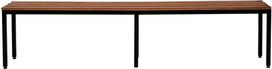 „Schrank & Stuhl“ laisvai stovinti suolelė, 150 cm pločio, juoda/buko spalvos
