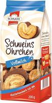 „Schulte Pastry“ pyragėliai su pienu, 200 g, sluoksniuotos tešlos