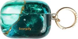 „SCORPIFY“ „AirPods Pro 3“ (3-iosios kartos, 2025 m.) apsauginis dėklas su raktų pakabuku, suderinamas su „Apple AirPods Pro 3“, mielas kietasis dėklas, belaidis įkrovimas, ausinių dėklas moterims