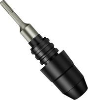 „SD FACTORY“ SDS-Plus į SDS-Max plaktukinio gręžtuvo adapteris, 8-1/4“, juodas, pagamintas iš legiruoto plieno, suderinamas su SDS-Max gręžtuvais, gręžtuvų rinkinys, užtikrinantis geresnį našumą