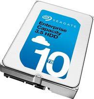 „Seagate Enterprise Capacity v6“ 10 TB vidinis kietasis diskas ST10000NM0046, SATA, 3,5 colių, 256MB talpos kešinė