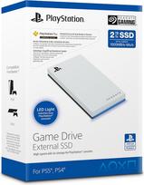 „Seagate Game Drive“ SSD 2 TB, PS4/5, „PlayStation 5/4“, USB 3.0, baltas, įskaitant 2 metų duomenų atkūrimo paslaugą, STMH2000200