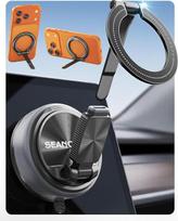 „SEANCHEER S-68“ nuimamas „2-in-1“ mobiliojo telefono laikiklis automobiliui, skirtas „MagSafe“