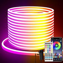 „segrass“ LED neono juosta, 20 m, 24 V nuolatinės srovės, RGB LED neono šviesos juosta