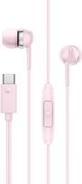 „Sennheiser CX 80U“ laidinės ausinės, USB-C jungtis, integruotas vieno mygtuko nuotolinis valdymas su mikrofonu, uždaros ausinės, užtikrinančios pasyvų triukšmo slopinimą – „Sakura“