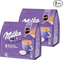 „Senseo Milka Choco Pads“, 2 vnt. rinkinys, šokoladinis gėrimas, kakavos gėrimas, kavos kapsulės