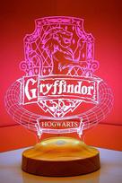 „Sentidos“ 3D LED naktinė lemputė, lempa, berniukams, dovanos vaikams, gimtadienio dovanos, krikšto dovana, rašomojo stalo lempa, miegamojo lempa, Gryffindor