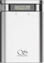 „Shanling H2“ dekoderis ir ausinių stiprintuvas „viskas viename“, „Bluetooth 5.0“, DAC 43198, USB XU208, 3,5 mm + 4,4 mm simetriškas išėjimas, ekranas su baterijos rodikliu, vietinis atkūrimas (sidabrinis)