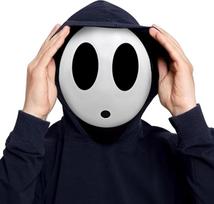 „Shy Guy“ kaukė suaugusiems – juokinga anime kaukė moterims ir vyrams