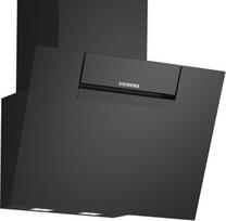 „Siemens“ iQ300 išmanioji integruota sieninė viryklė, 60 cm, juoda, LC67KFN60 | Pagaminta Vokietijoje, „iQdrive“ variklis, 3 ventiliatoriaus greičio pakopos ir 1 intensyvus režimas, 431 m³/h ištraukiamo oro našumas, galima rinktis ištraukiamąjį arba recir