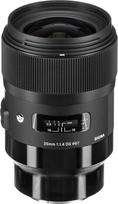 „Sigma“ 35 mm F1.4 DG HSM Art objektyvas (67 mm filtro skersmuo), skirtas „Sony“ E-mount objektyvams