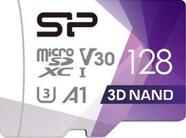 „Silicon Power“ 128GB „MicroSDXC“ UHS-3 atminties kortelė (FBE-SU128GBSTXDU3V20EU)