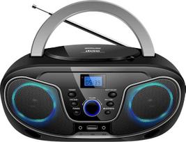 „Silva-Schneider“ 1901850 MPC 19.4 FM radijas su CD grotuvu, AUX, USB, juodos ir sidabrinės spalvos