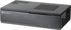 „SilverStone“ SST-ML06B – „Milo Slim HTPC“ tyli „Mini-ITX“ kompiuterio korpusas, juodos spalvos
