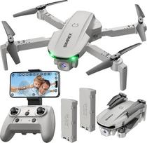 „SIMREX“ dronas su 1080P kamera vaikams ir suaugusiems (pilkos spalvos)