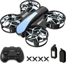 „SIMREX“ mini dronas vaikams ir pradedantiesiems (mėlynas)