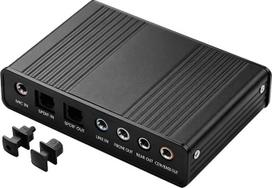 „SinLoon“ USB 5.1 išorinė garso plokštė, virtualaus 7.1 erdvinio garso adapteris su optiniu SPDIF įvesties/išvesties jungtimi, mažai triukšmo keliantis USB 2.0 keitiklis su mikrofono/linijinės įvesties jungtimi, skirtas namų kino sistemai ir nešiojamajam