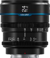 „SIRUI Night Walker“ 24 mm T1.2 rankinio fokusavimo kino objektyvas su „X-Mount“ jungtimi | S35 formato fiksuoto židinio nuotolio objektyvas, skirtas „Fujifilm“ X-H2/X-H2S, X-T4, X-T3, X-S10, X-S20 modeliams (MS24X-B, juodas)