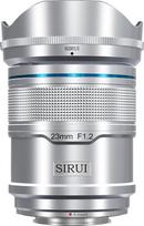 „SIRUI Sniper“ 23 mm objektyvas su automatiniu fokusavimu, F1.2 plataus kampo APS-C fotoaparato objektyvas, „X Mount“ objektyvas, skirtas „X-H2s“, „X-T5“, „X-M5“, „X-S20“ modeliams (X Mount, sidabrinis)