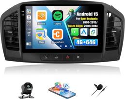 „SIXTOP“ 4G + 64G „Android“ automobilių radijas, skirtas „Opel Insignia“ (2008–2013 m.) ir „Buick Regal“ (2009–2013 m.) modeliams, su „CarPlay“, „Android“, „MirrorLink“ funkcijomis, 9 colių ekranu, „Bluetooth“, FM, RDS radiju, GPS, „Wi-Fi“, SWC, ekvalaize