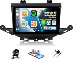 „SIXTOP“ 4G + 128G „Android“ automobilių radijas, skirtas „Opel Astra K“ (2015–2019 m.) ir „Buick Verano GS“ (2015 m.) modeliams, su „CarPlay“, „Android“, „MirrorLink“ funkcijomis, 9 colių ekranu, „Bluetooth“, FM, RDS radiju, GPS, „Wi-Fi“, SWC, ekvalaizer