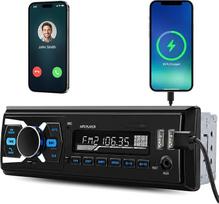 „SIXTOP“ DAB radijas su „Bluetooth“ laisvų rankų įranga, 1Din automobilių radijas su FM radiju ir LCD laikrodžio ekranu, MP3 grotuvas; 1Din radijas palaiko AUX įvestį, RCA ir USB atkūrimą bei įkrovimą