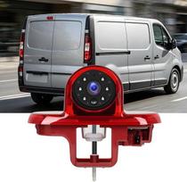 „SIXWIN 720P“ atbulinės eigos kamera su stabdymo žibintu, automobilinė atbulinės eigos kamera, skirta „Renault Trafic“/„Combo“/„Vauxhall Vivaro“ modeliams, 140° plataus kampo objektyvas, IP67 atsparumas vandeniui, naktinio matymo funkcija su infraraudonai