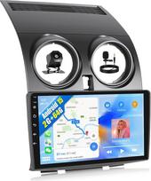 „SIXWIN“ 2+64GB „Android 15“ automobilių radijas, skirtas „Nissan Qashqai 1 J10“ (2006–2016 m.), 9 colių HD jutiklinis ekranas, „Qashqai“ radijas su „CarPlay“, „Android Auto“, „Wi-Fi“, GPS, „Bluetooth 5.0“, FM/RDS, 32EQ+ atbulinės eigos kamera (pilka)