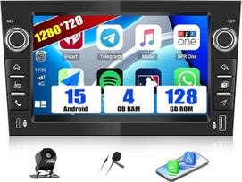 „SIXWIN“ 4+128G „Android 15“ automobilių radijas, skirtas „Opel Corsa d“, „Astra h“, „Zafira b“ ir „Meriva“ modeliams, su „CarPlay“, „Android Auto“ ir „MirrorLink“, 7 colių HD ekranu su GPS, „Wi-Fi“, „Bluetooth“, FM/RDS, ekvalaizeriu, USB Type-C jungtimi