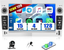 „SIXWIN“ 4+128G „Android 15“ automobilių radijas, skirtas „Opel Corsa“ (d), „Astra“ (h), „Zafira“ (b) ir „Meriva“ modeliams, su „CarPlay“, „Android Auto“ ir „MirrorLink“ funkcijomis, 7 colių HD ekranu su GPS, „Wi-Fi“, „Bluetooth“, FM/RDS, ekvalaizeriu, US